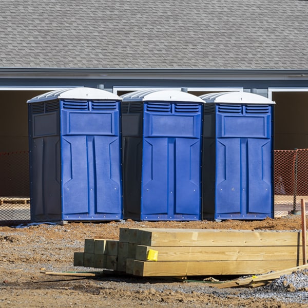 are there any restrictions on what items can be disposed of in the porta potties in Jones AL